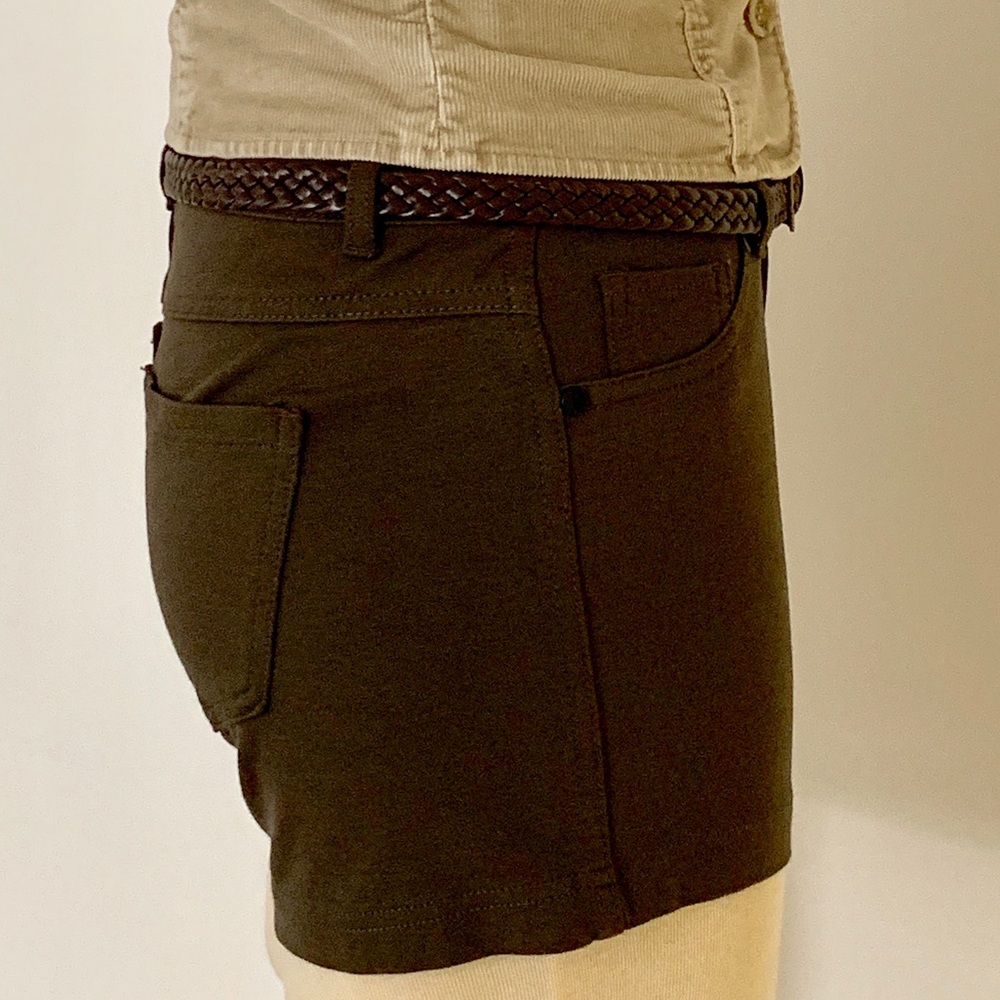 Dark Forest green Short-Shorts